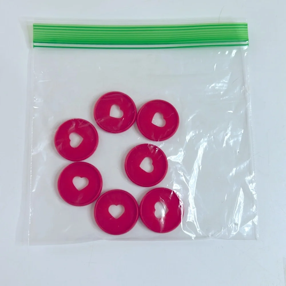 Red Happy Planner Medium Discs